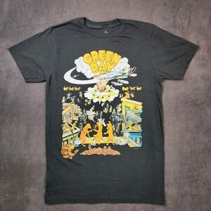 Green Day Dookie Album Cover Shirt Mens Medium Black Rock Band Music Graphic Tee